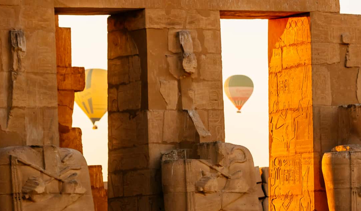 Passeio de balão Cairo - Egito